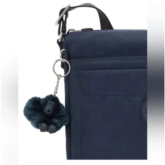 NWT • Kipling • Women's Sebastian Crossbody Bag • Blue Bleu 2 • - Picture 2 of 7